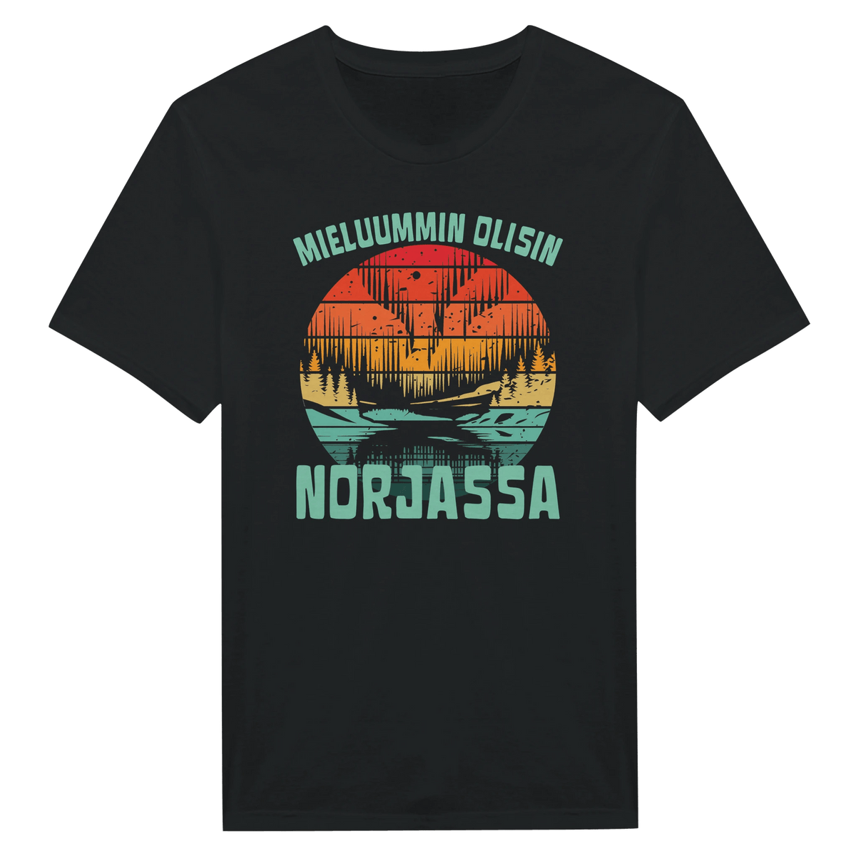 Mieluummin Olisin Norjassa - Miesten T - paita - Mun Paita