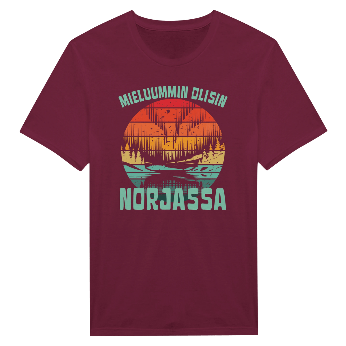 Mieluummin Olisin Norjassa - Miesten T - paita - Mun Paita