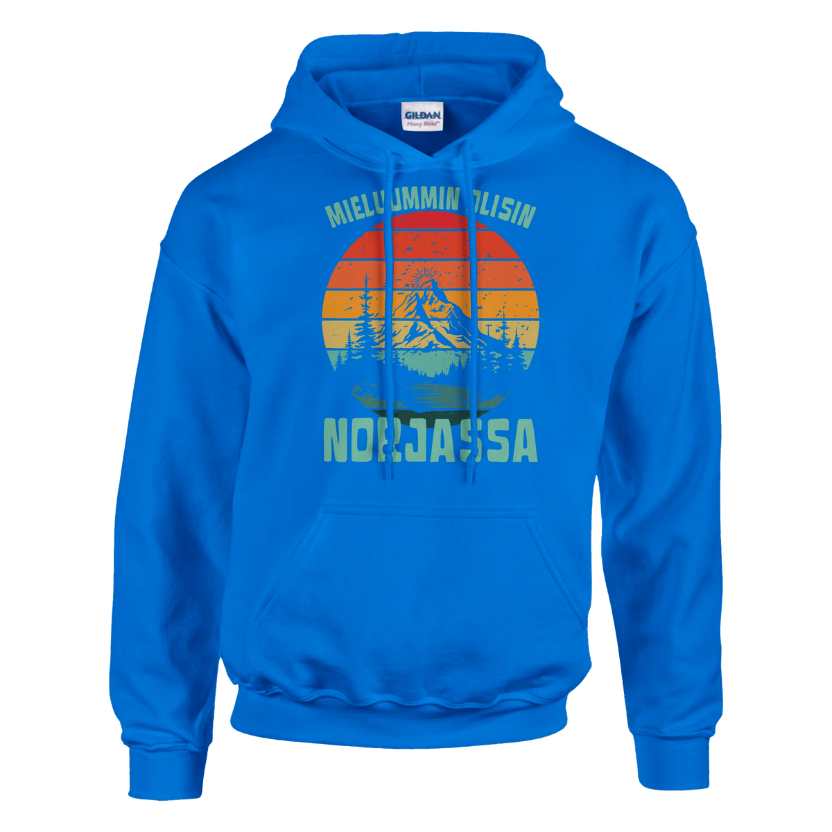 Mieluummin Olisin Norjassa v.2 - Huppari - Mun Paita