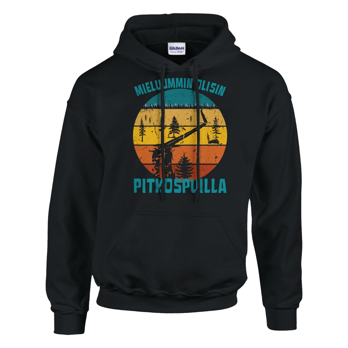 Mieluummin Olisin Pitkospuilla - Huppari - Mun Paita