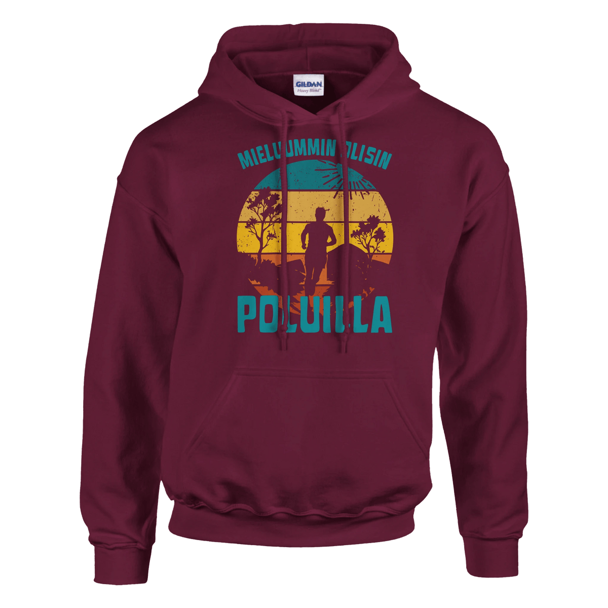 Mieluummin Olisin Poluilla - Huppari - Mun Paita