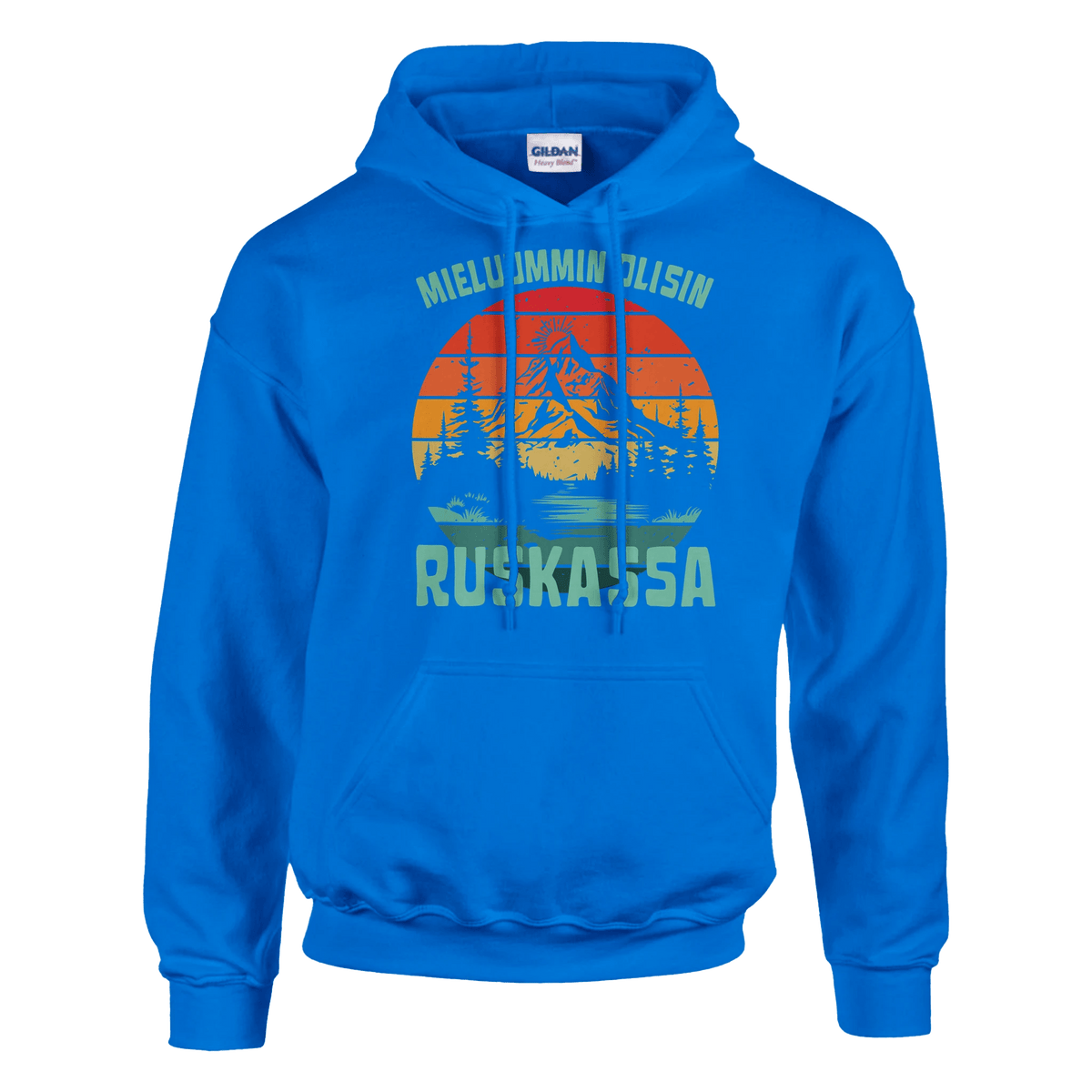 Mieluummin Olisin Ruskassa - Huppari - Mun Paita