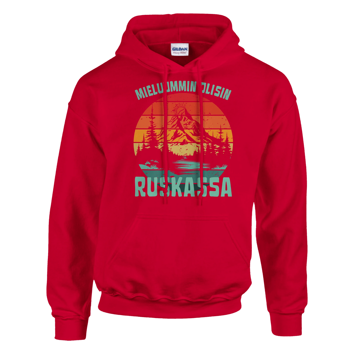 Mieluummin Olisin Ruskassa - Huppari - Mun Paita