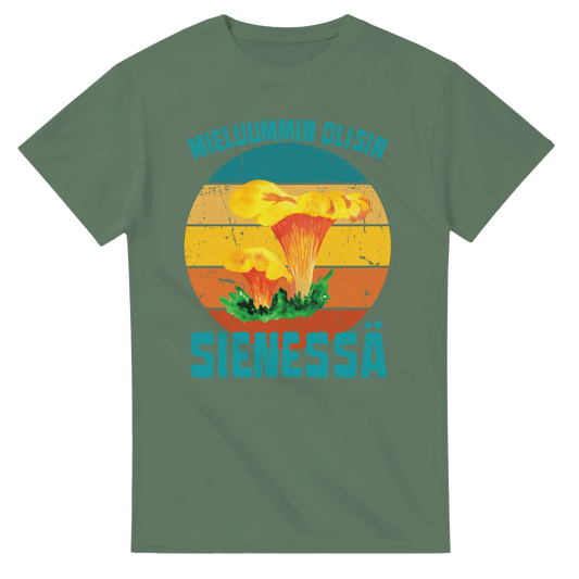 Mieluummin Olisin Sienessä, Kantarelli - 3XL - 5XL - Mun Paita