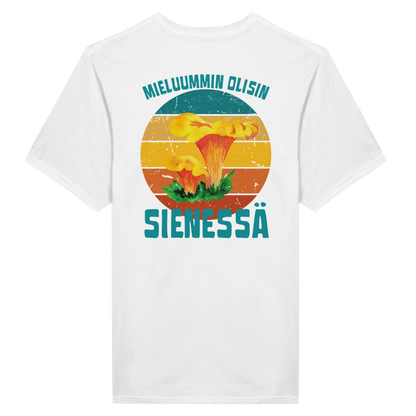 Mieluummin Olisin Sienessä, Kantarelli - Miesten T - paita - Mun Paita
