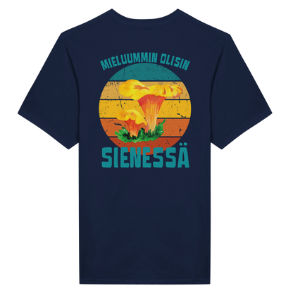 Mieluummin Olisin Sienessä, Kantarelli - Miesten T - paita - Mun Paita