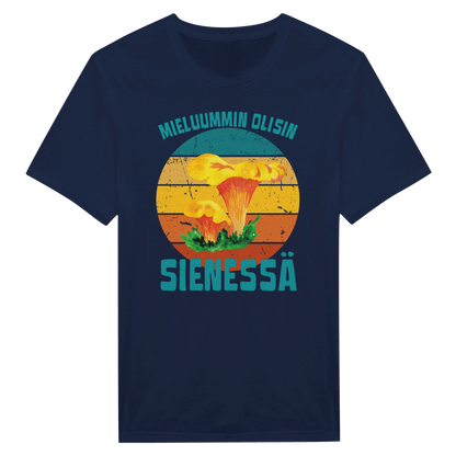 Mieluummin Olisin Sienessä, Kantarelli - Miesten T - paita - Mun Paita