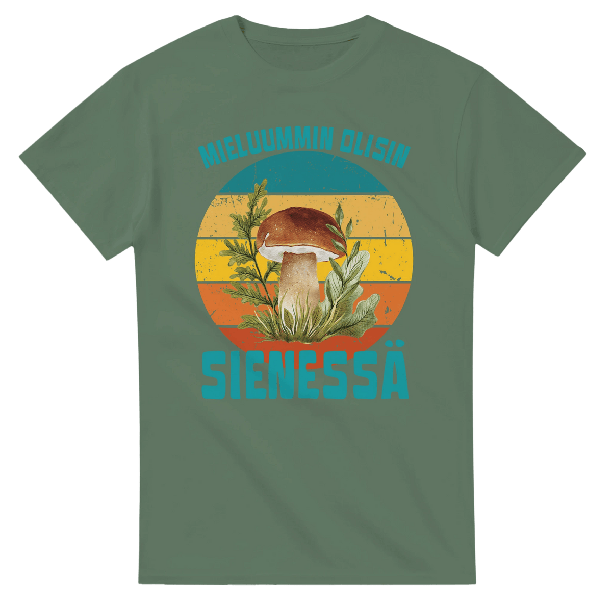 Mieluummin Olisin Sienessä, Tatti - 3XL - 5XL - Mun Paita