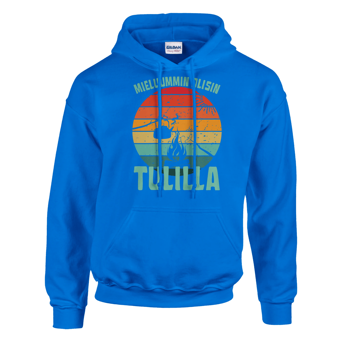 Mieluummin Olisin Tulilla v.2 - Huppari - Mun Paita