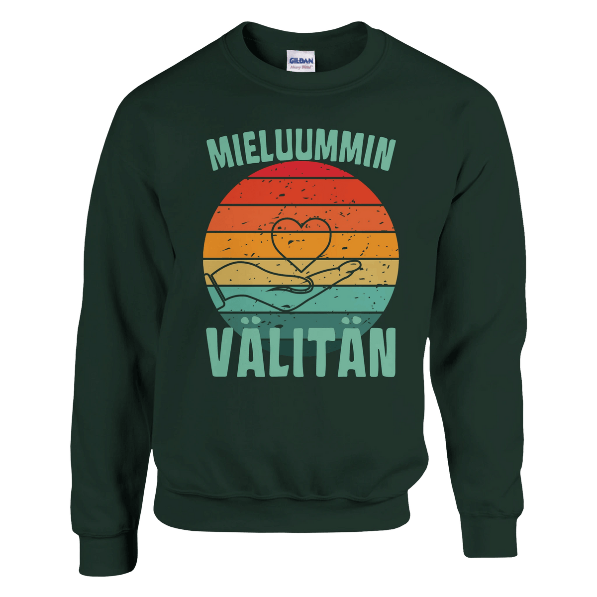 Mieluummin Välitän - Collegepaita - Mun Paita