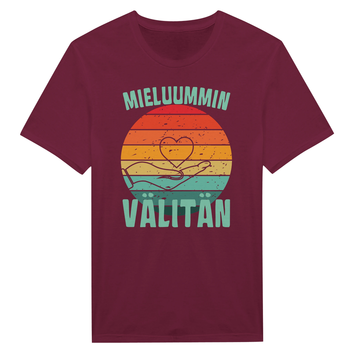 Mieluummin Välitän - Miesten T - paita - Mun Paita