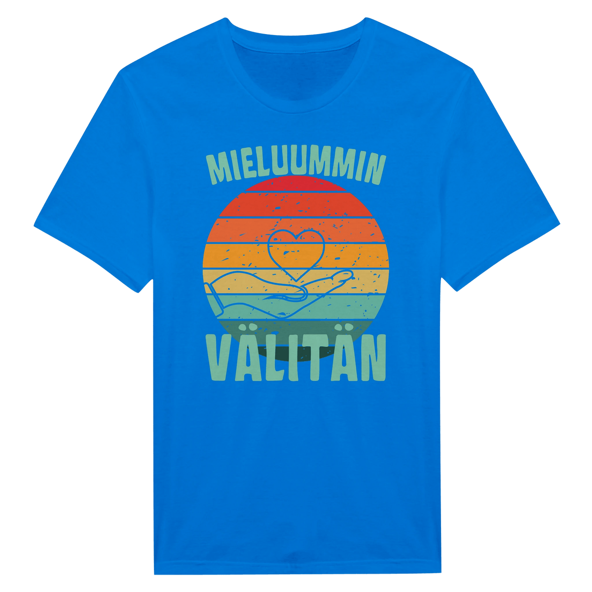 Mieluummin Välitän - Miesten T - paita - Mun Paita