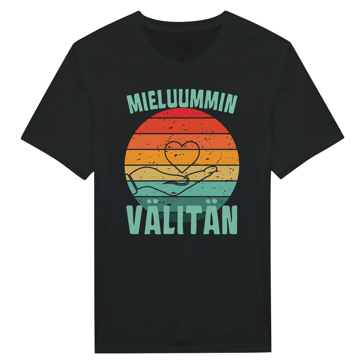 Mieluummin Välitän - Miesten T - paita - Mun Paita