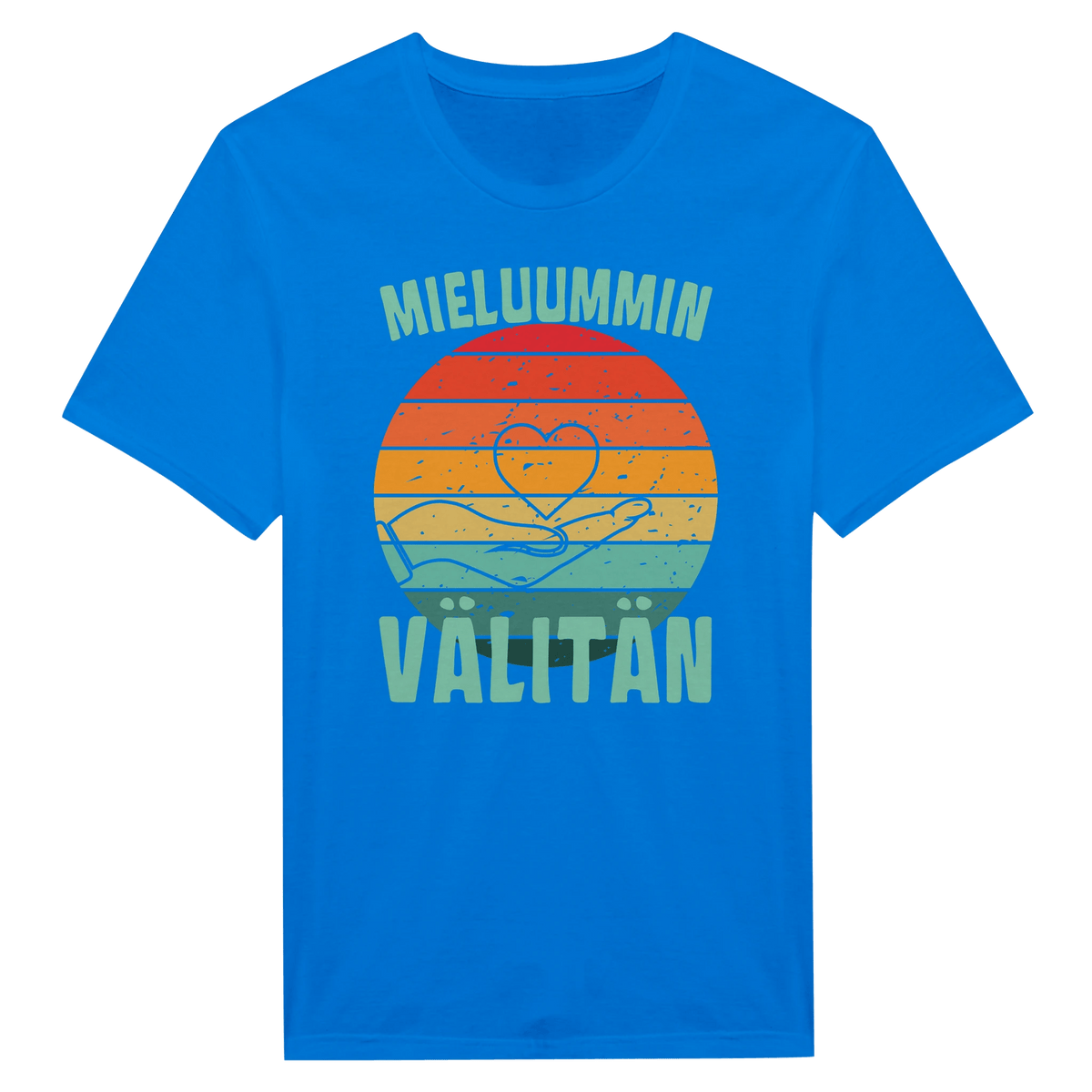 Mieluummin Välitän - Miesten T - paita - Mun Paita