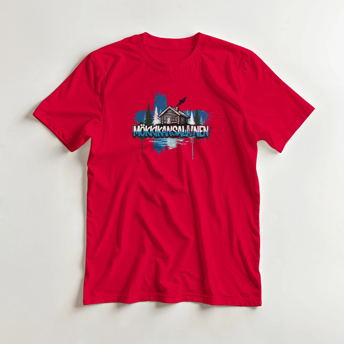 Mökkikansalainen - 3XL - 5XL T - paita - Mun Paita