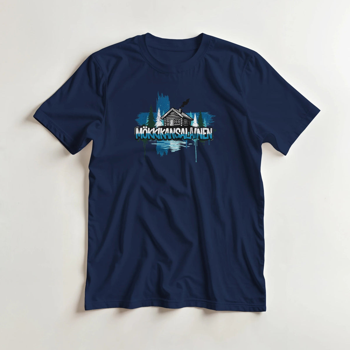 Mökkikansalainen - 3XL - 5XL T - paita - Mun Paita
