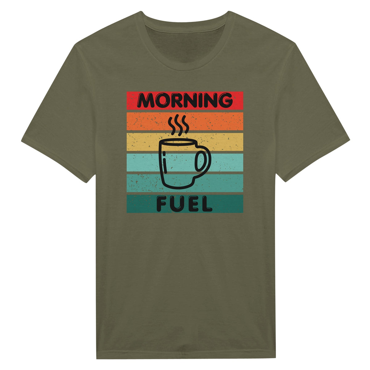 Morning Fuel - Miesten T - paita - Mun Paita