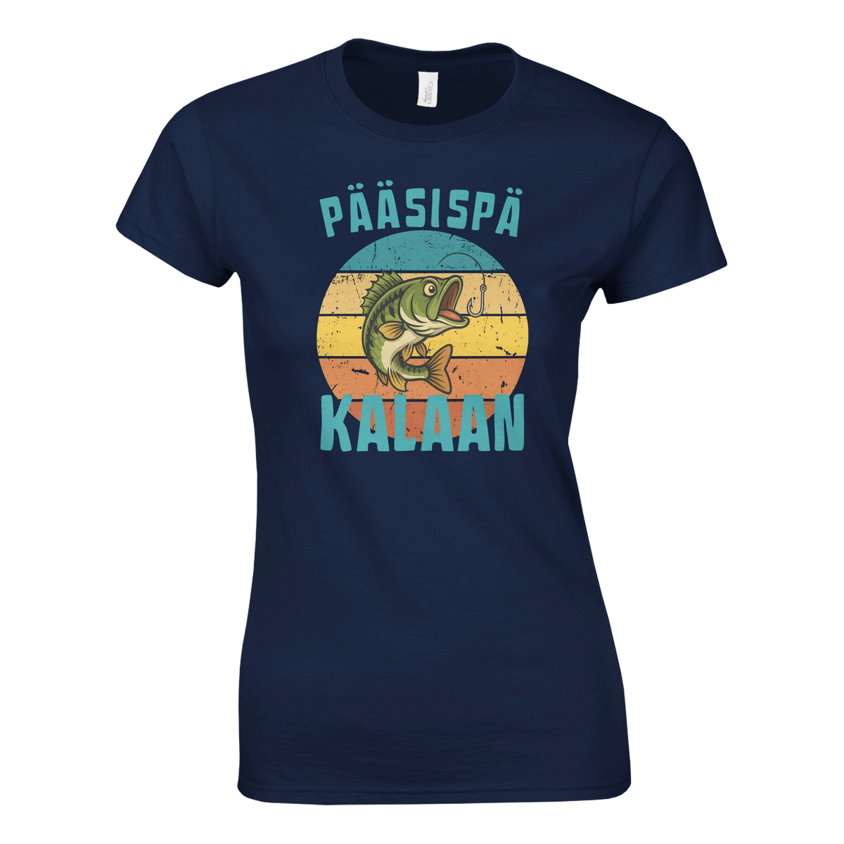 Pääsispä Kalaan | Ahven - Naisten T - paita - Mun Paita