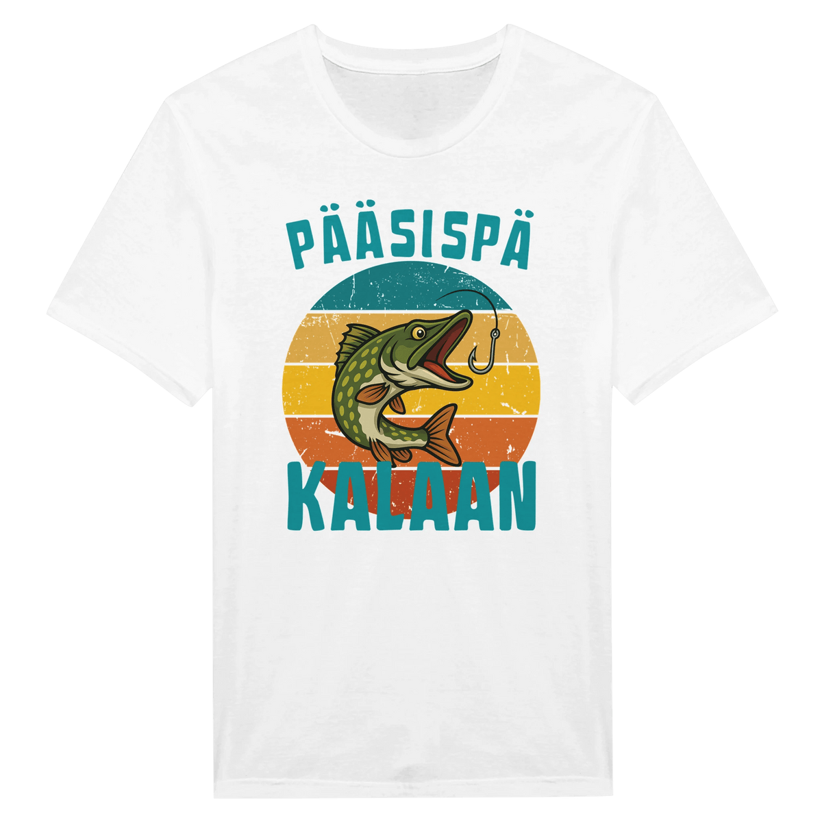 Pääsispä Kalaan | Hauki - Miesten T - paita - Mun Paita
