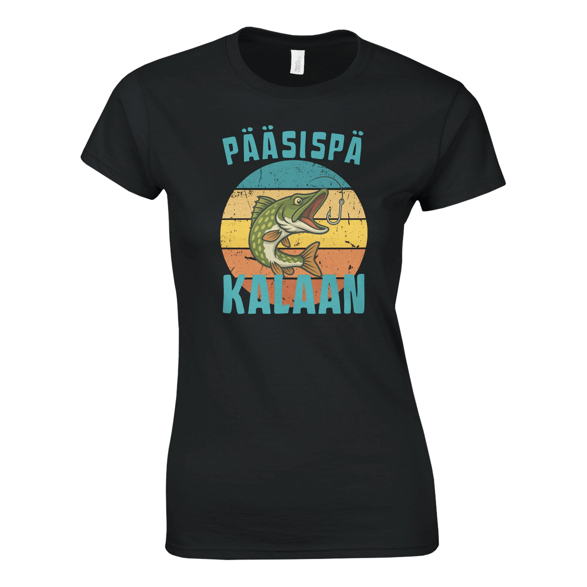 Pääsispä Kalaan | Hauki - Naisten T - paita - Mun Paita