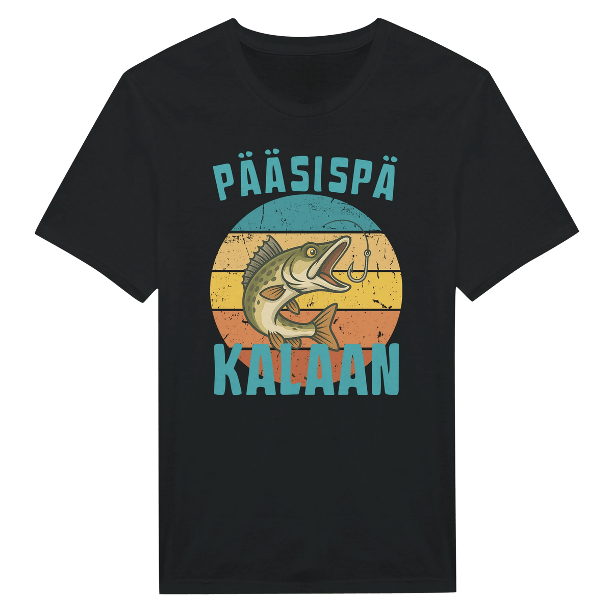 Pääsispä Kalaan | Kuha - Miesten T - paita - Mun Paita