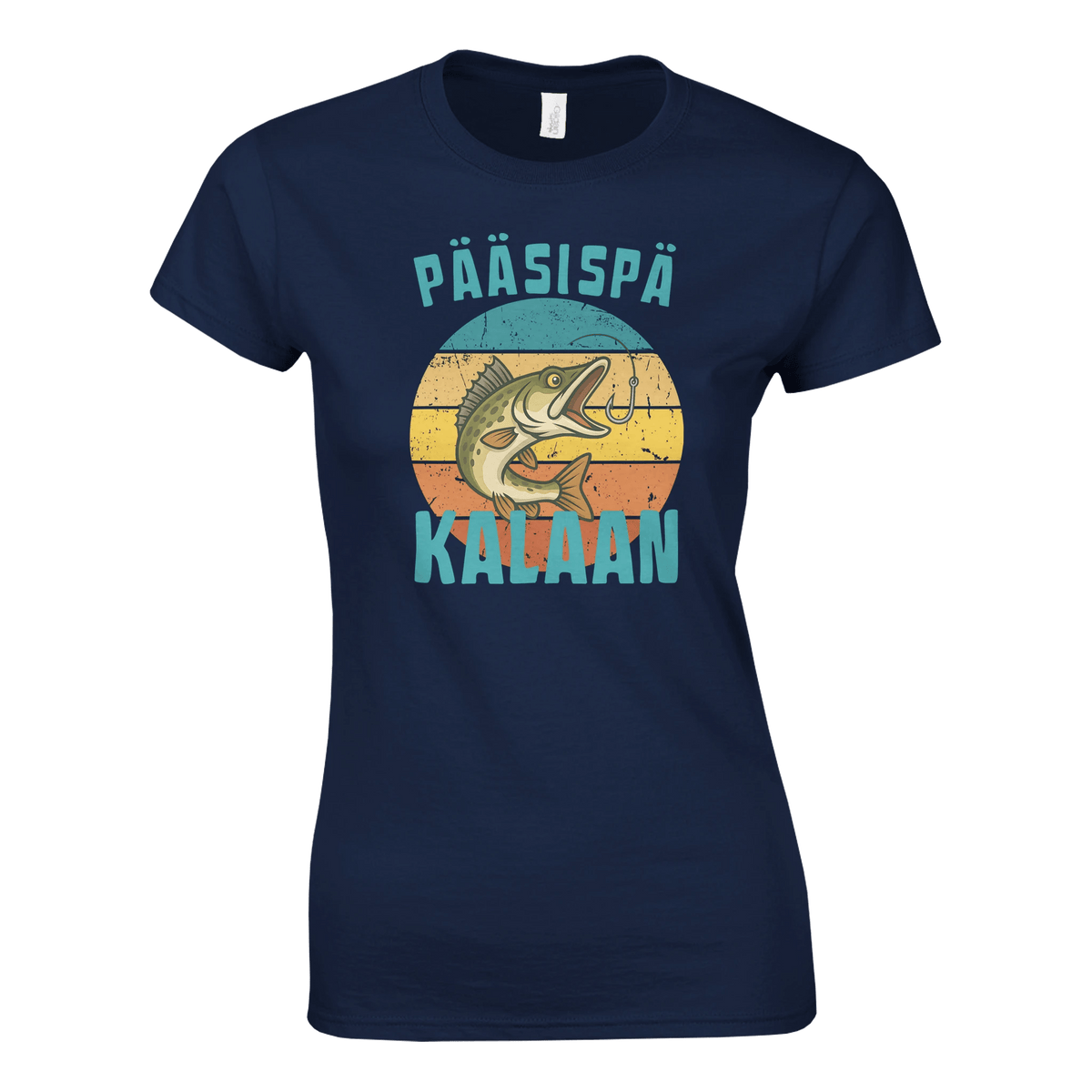 Pääsispä Kalaan | Kuha - Naisten T - paita - Mun Paita