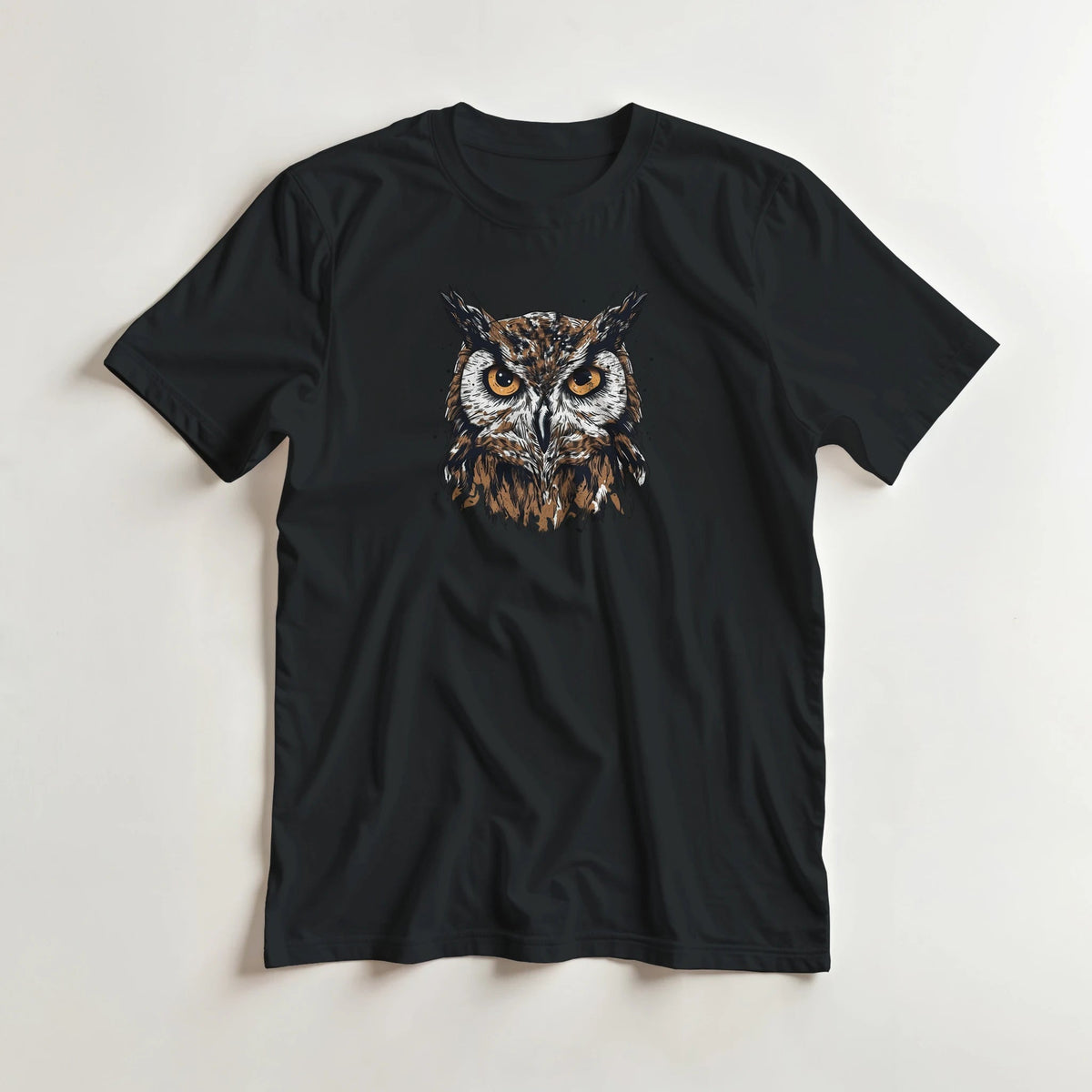 Pöllö - 3XL - 5XL T - paita - Mun Paita