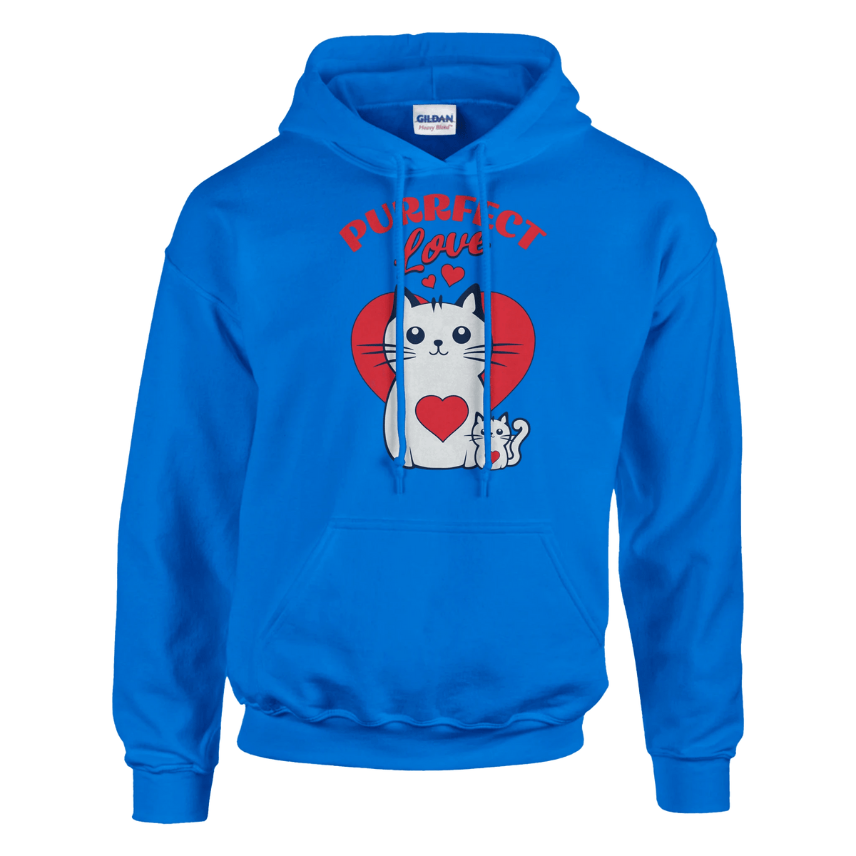 Purrfect Love Kissat - Huppari - Mun Paita