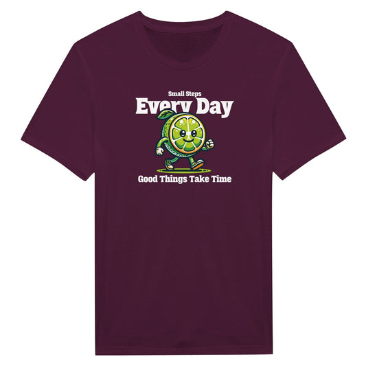 Small Steps Every Day - Miesten T - paita - Mun Paita