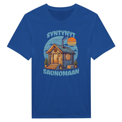 Syntynyt Saunomaan - Miesten T - paita - Mun Paita