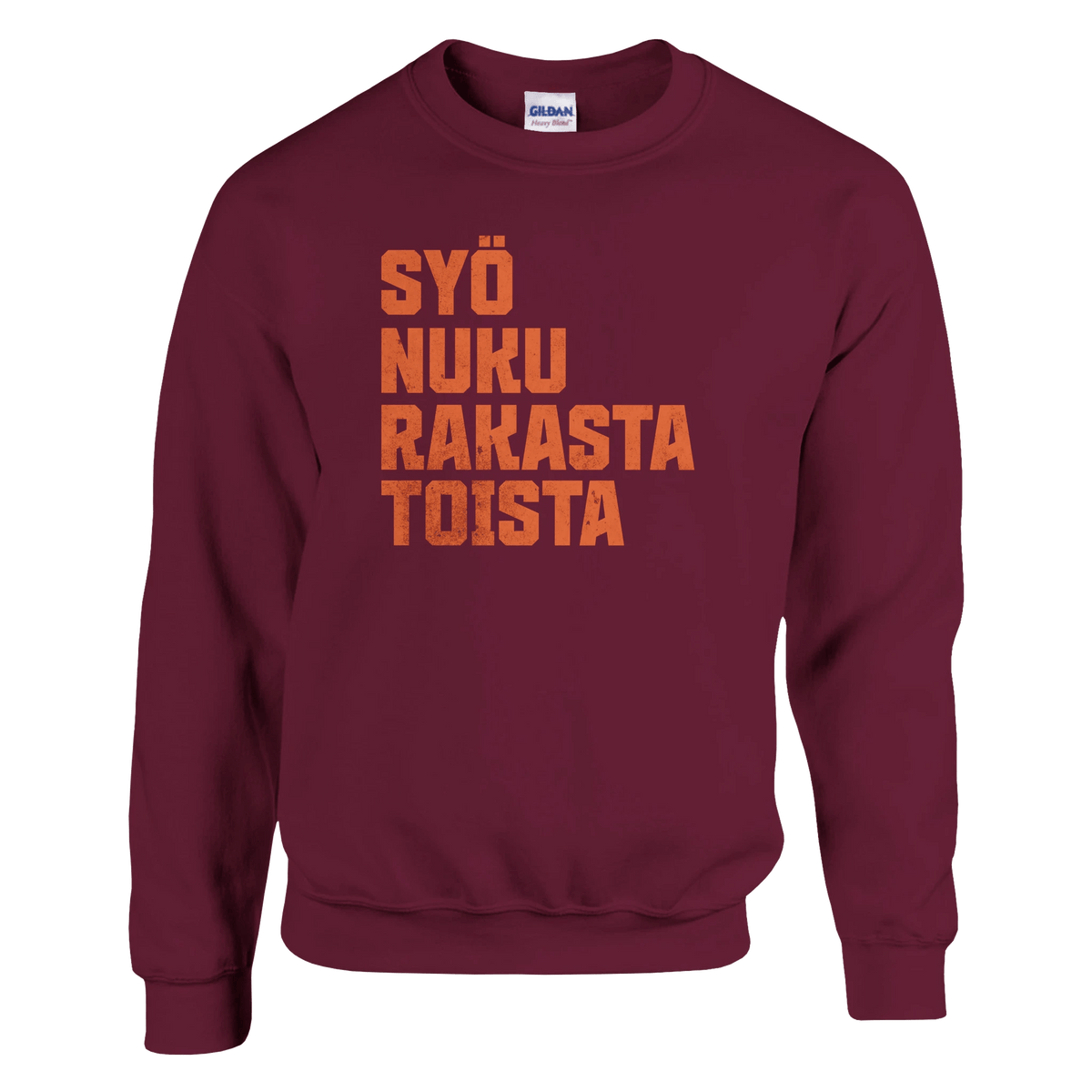 Syö, Nuku, Rakasta, Toista - Collegepaita - Mun Paita