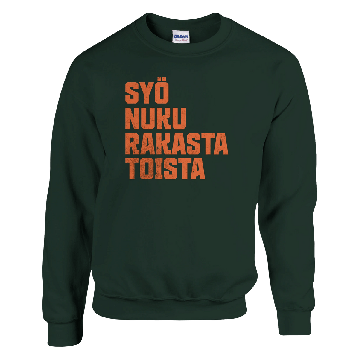 Syö, Nuku, Rakasta, Toista - Collegepaita - Mun Paita