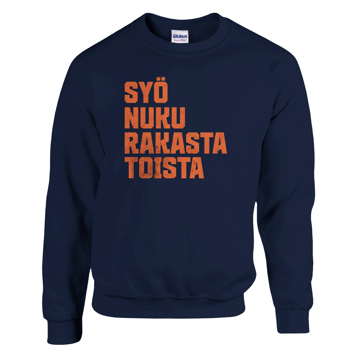 Syö, Nuku, Rakasta, Toista - Collegepaita - Mun Paita