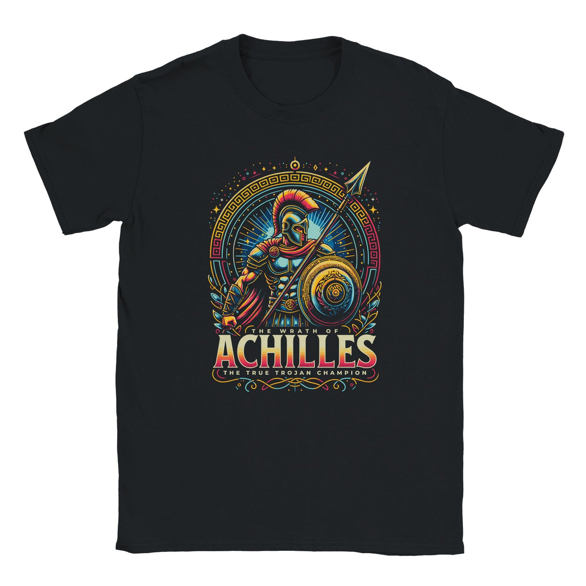 "The Wrath of Achilles: The True Trojan Champion" - T - paita - Mun Paita