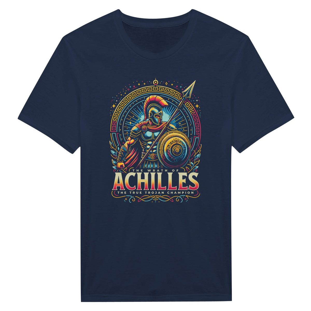 "The Wrath of Achilles: The True Trojan Champion" - T - paita - Mun Paita