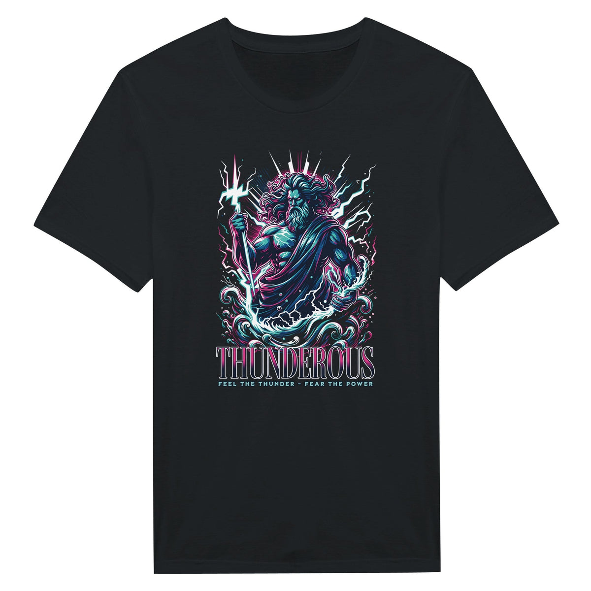 "Thunderous: Feel the Thunder, Fear the Power" - T - paita - Mun Paita